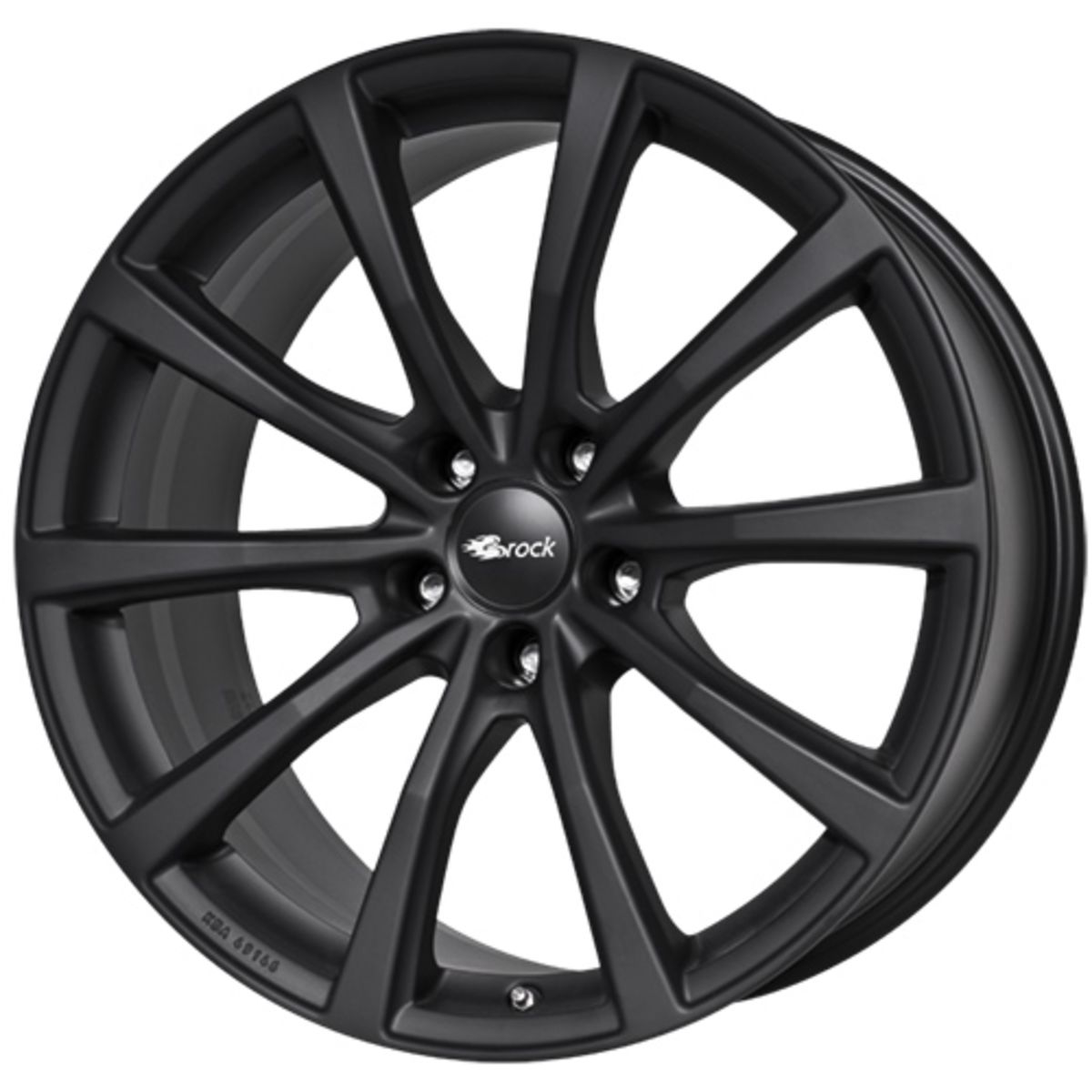 Image of Lichtmetalen velg 18''  B32 5x112 7,5J ET42, Farbe: Schwarz Matt