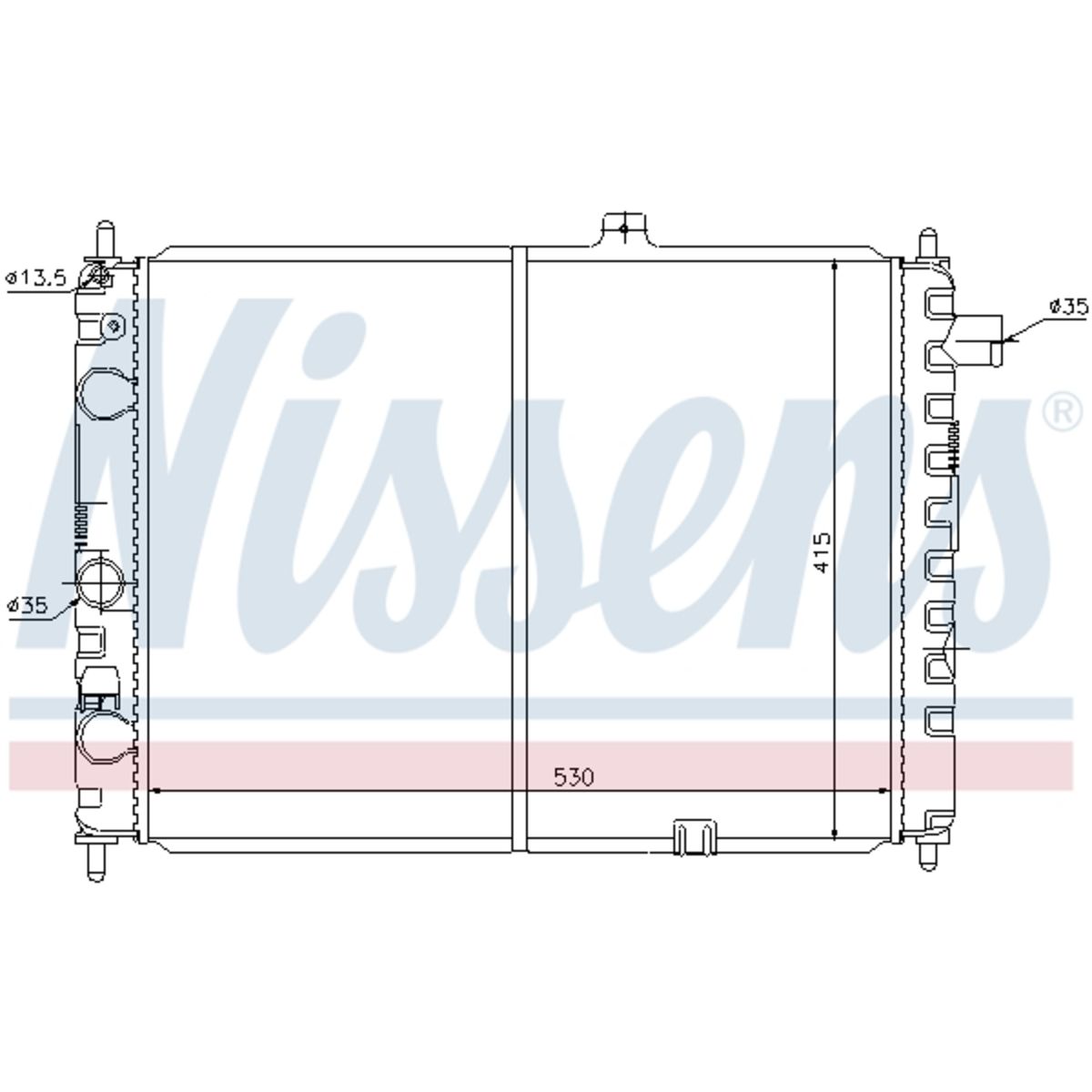 Image of Radiator, motorkoeling