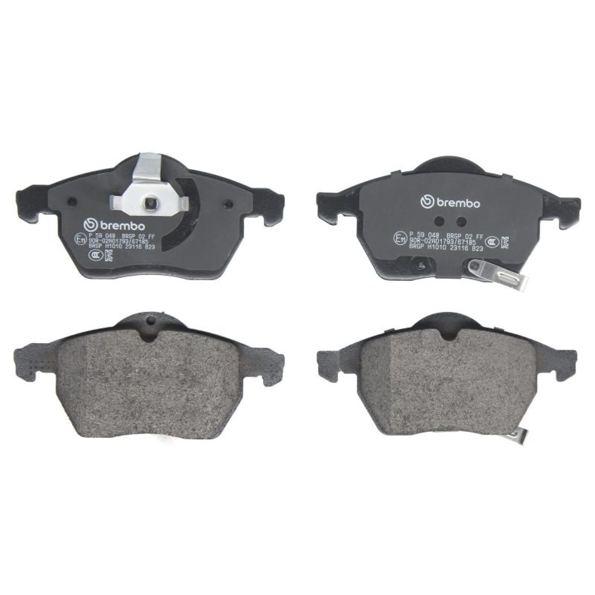 Brembo Bremsbelagsatz P 59 048