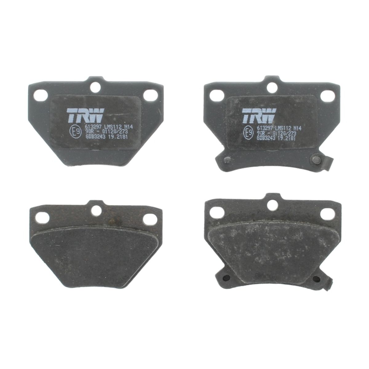 Image of Remblokset  , achter