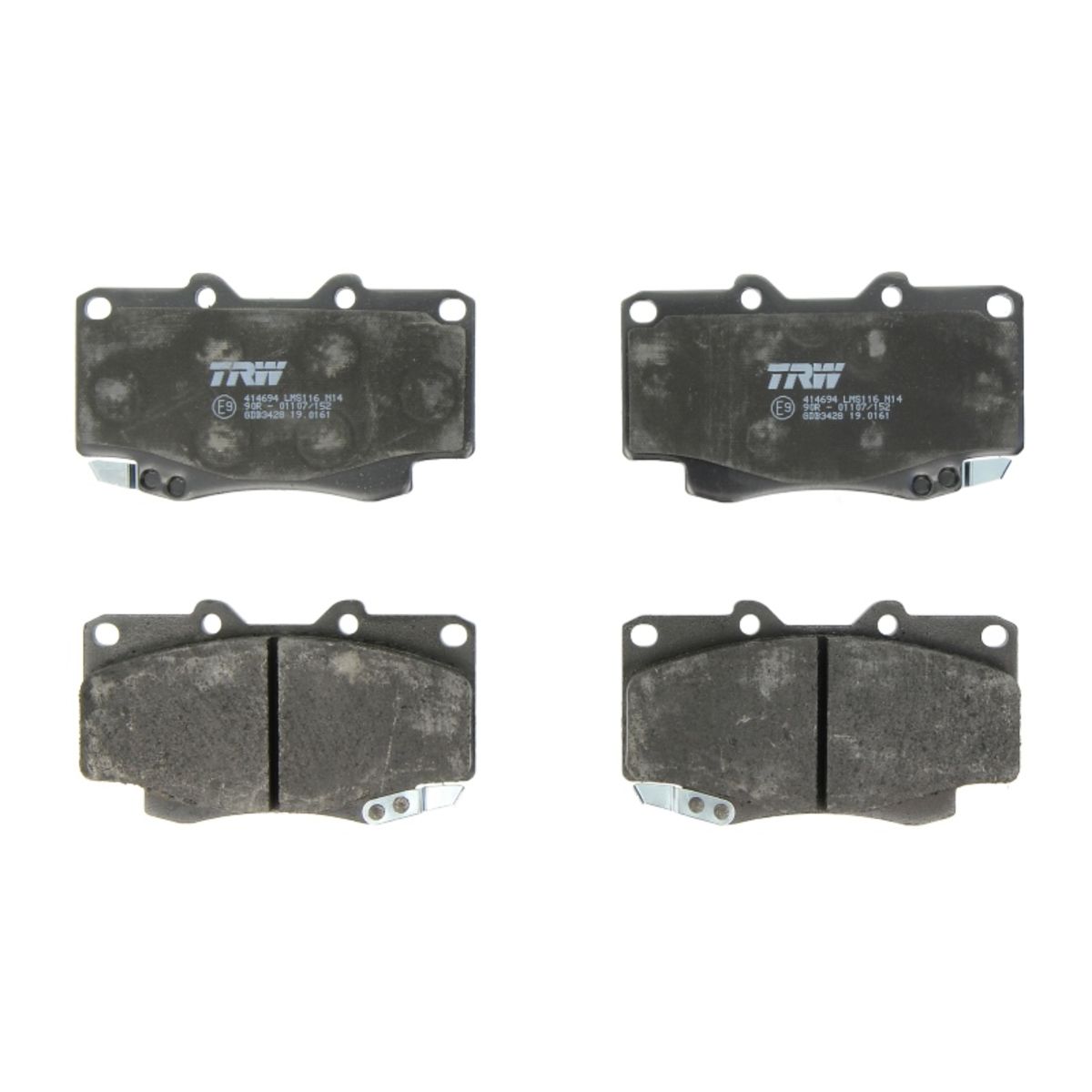 Trw Remblokset Gdb3428, Voor