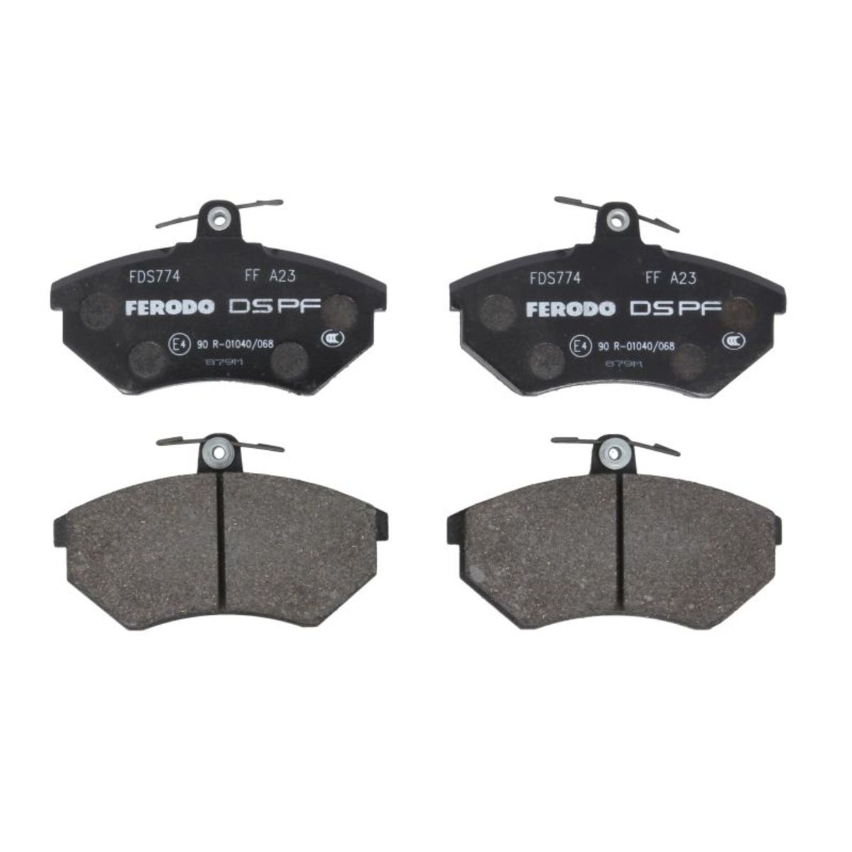Jeu de plaquettes de frein FERODO Performance FDS774, avant