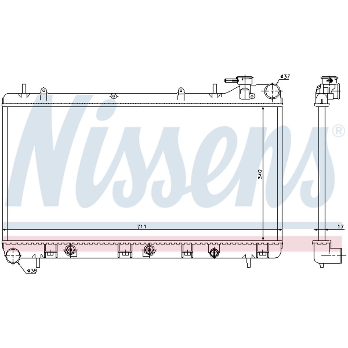 Image of Radiator, motorkoeling