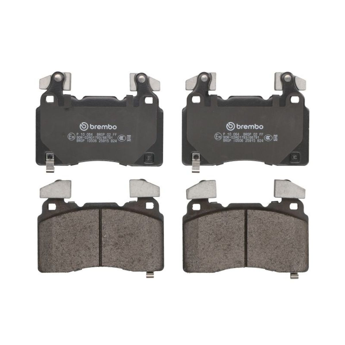 Brembo Bremsbelagsatz P 10 064