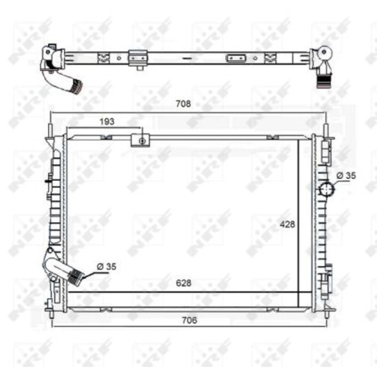Image of Radiator, motorkoeling