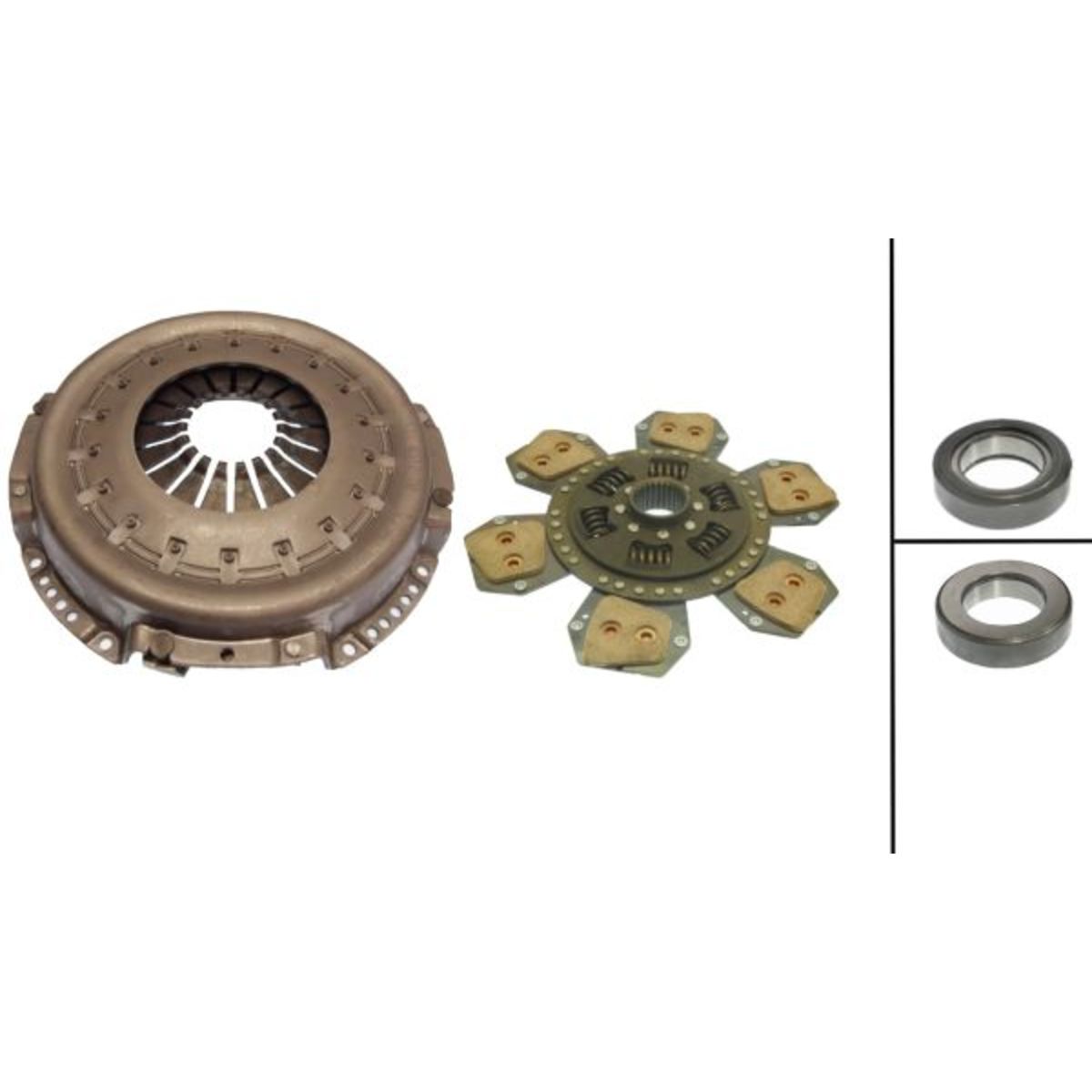 Image of Koppelingsset frictieplaat + drukplaat + bedieningslager(s)