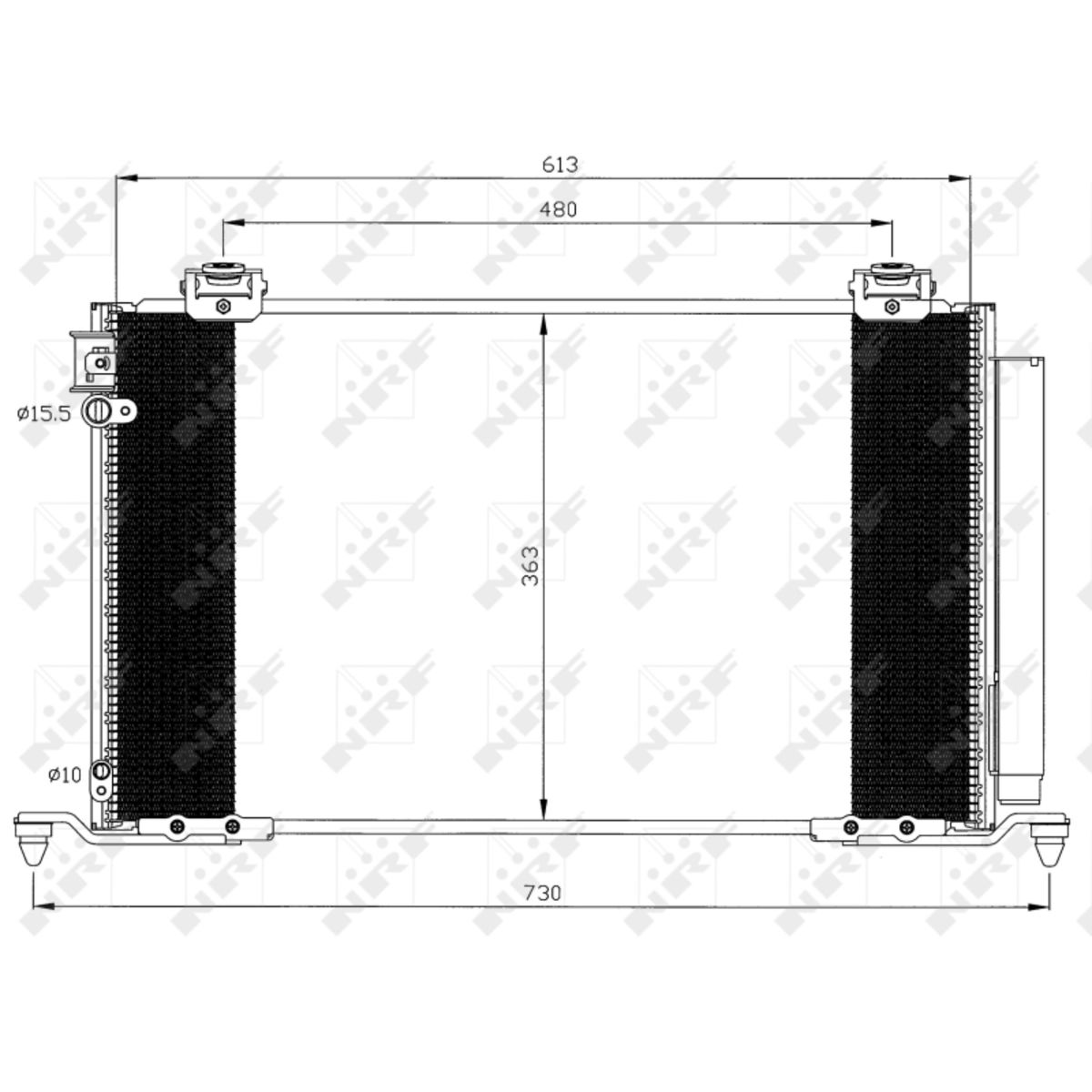 Image of Condensor, airconditioning