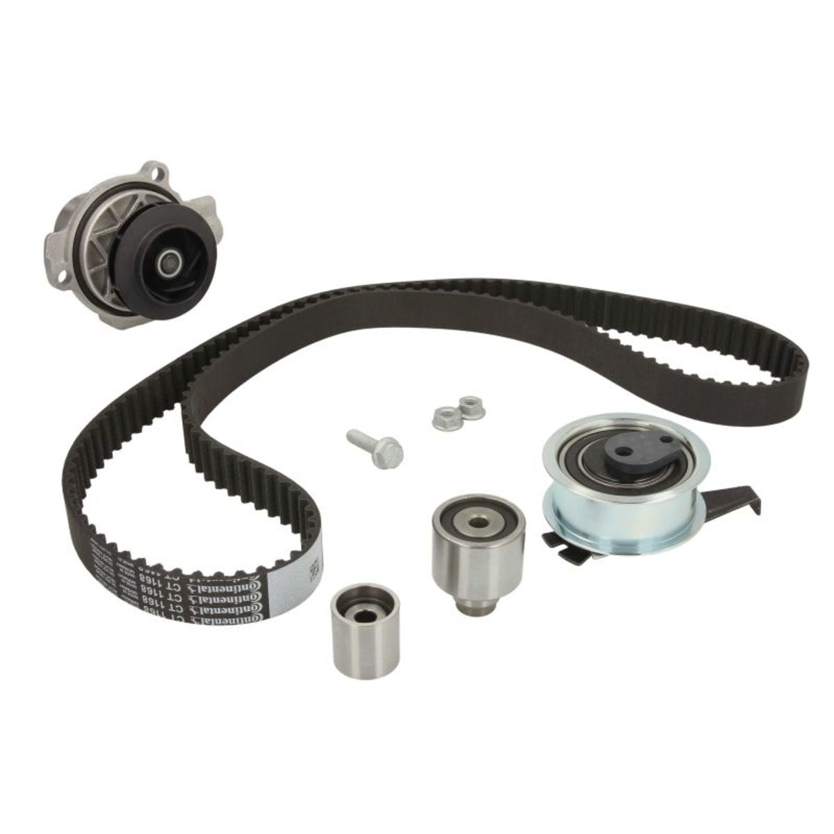 Image of Waterpomp+distributieriem set CONTINENTAL