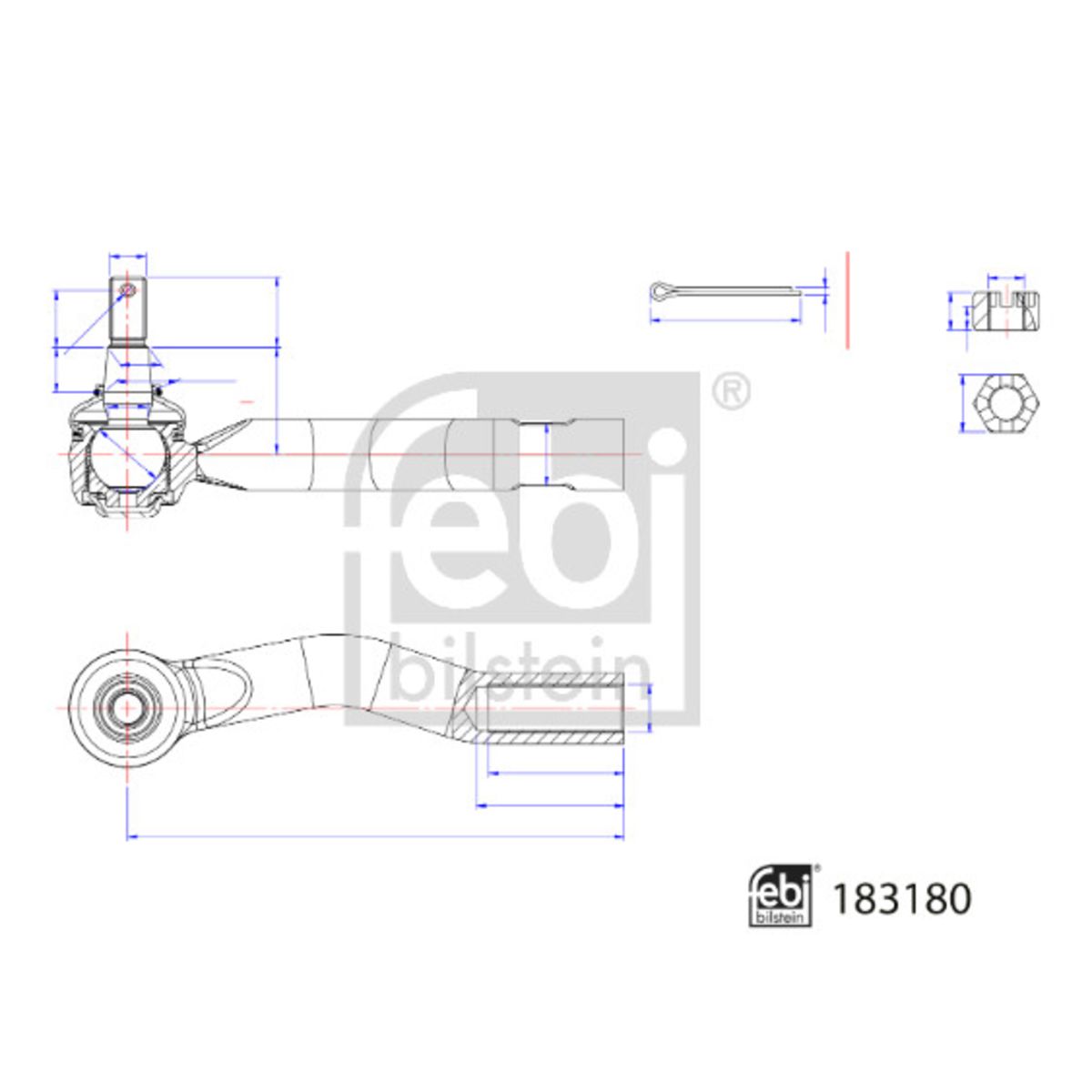 Spoorstangeind  BILSTEIN