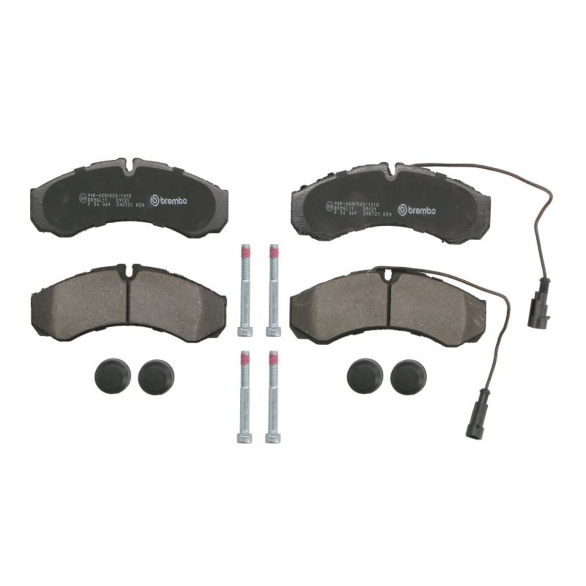 Brembo Bremsbelagsatz P 56 069
