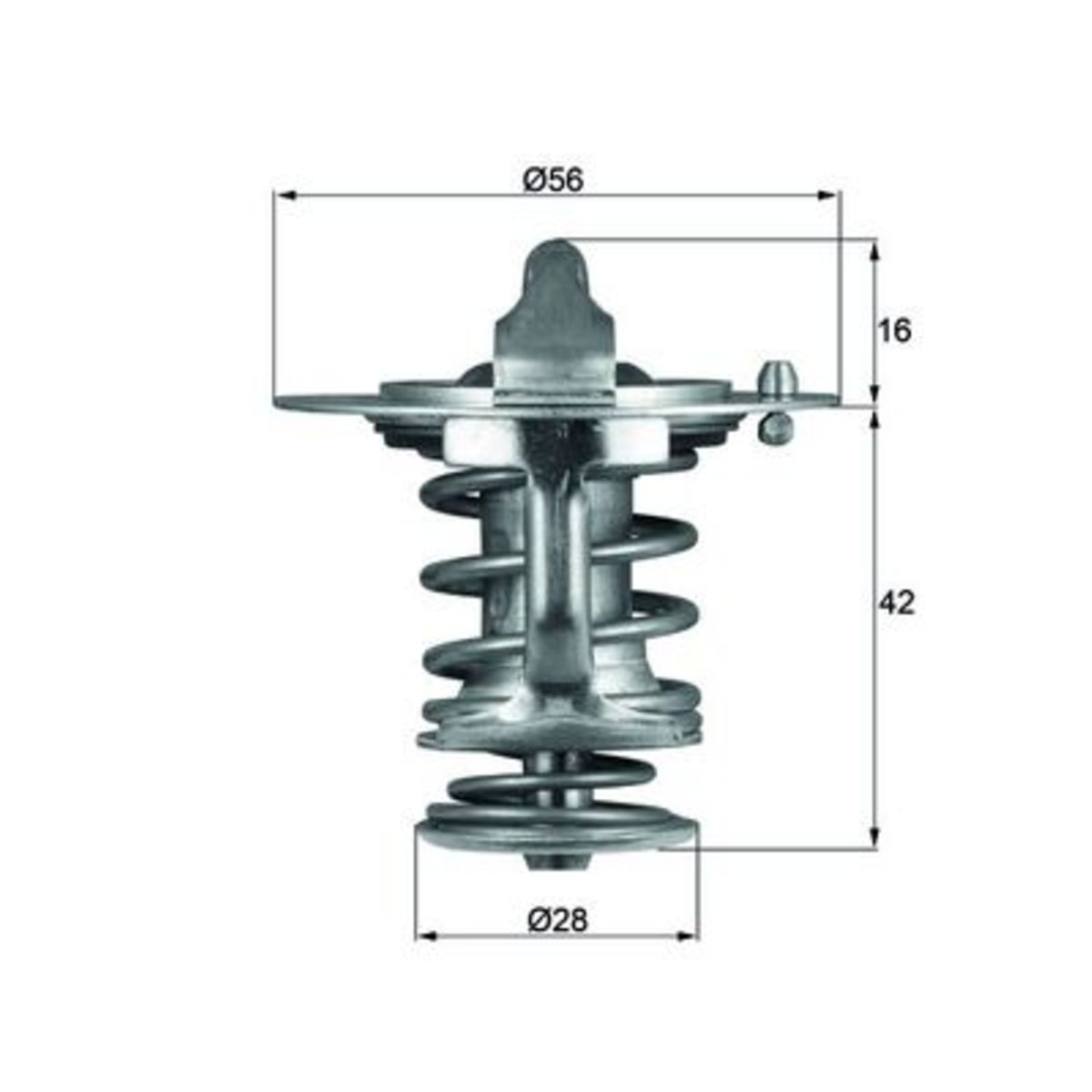 Mahle Termostato, Refrigerante Tx 83 76D