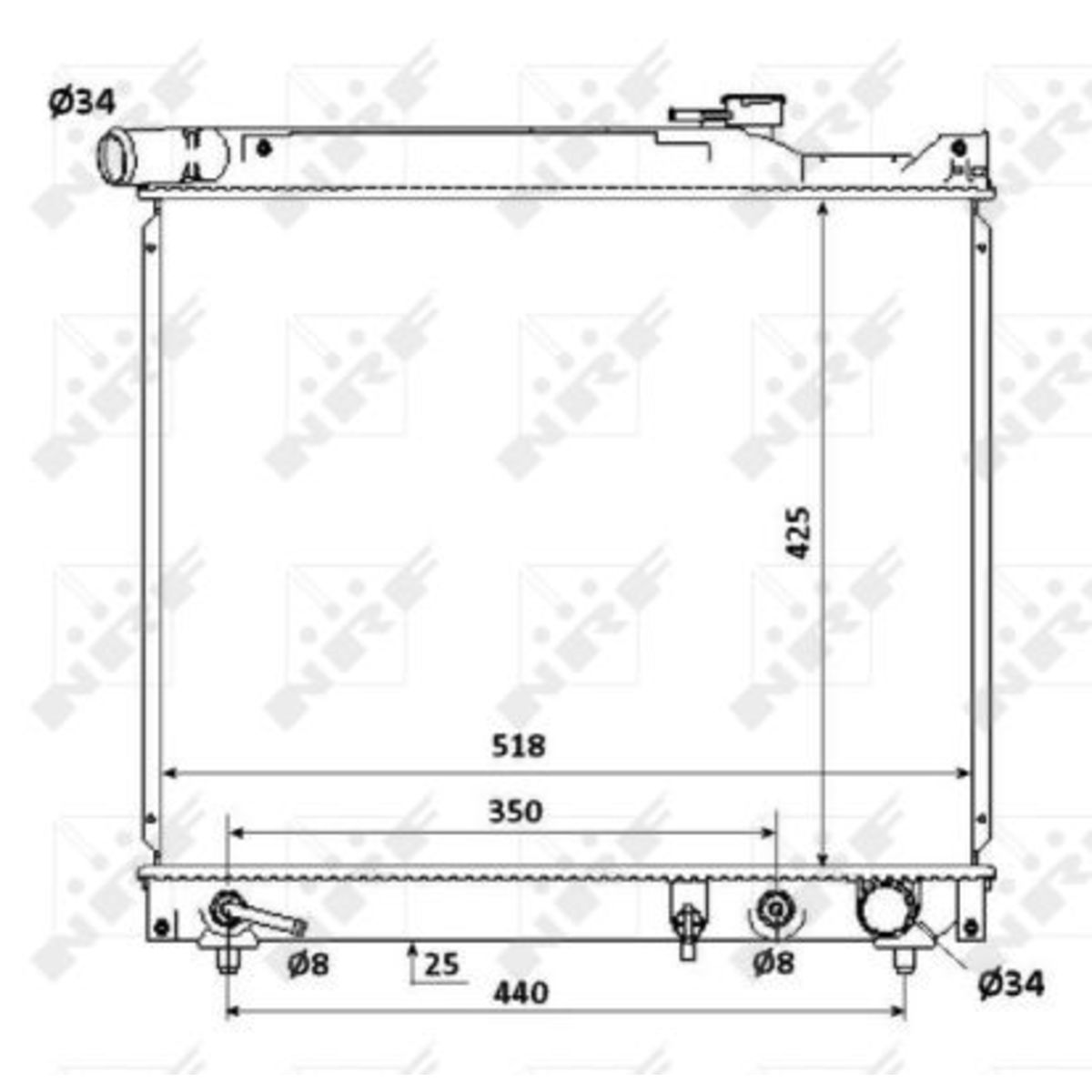 Image of Radiator, motorkoeling