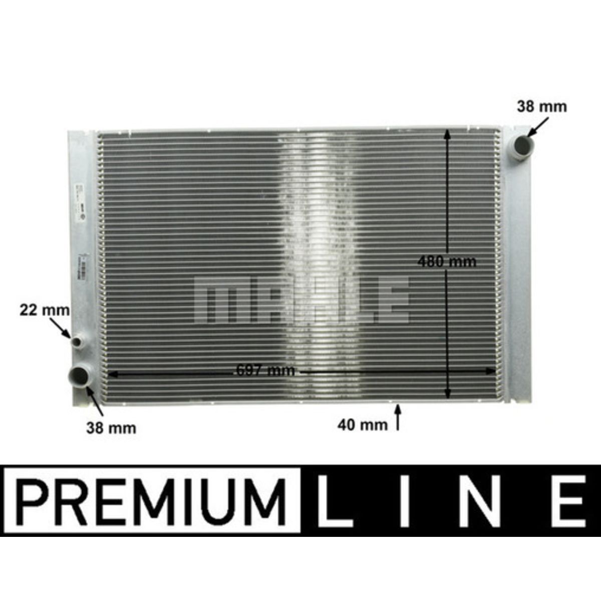 Image of Radiator, motorkoeling
