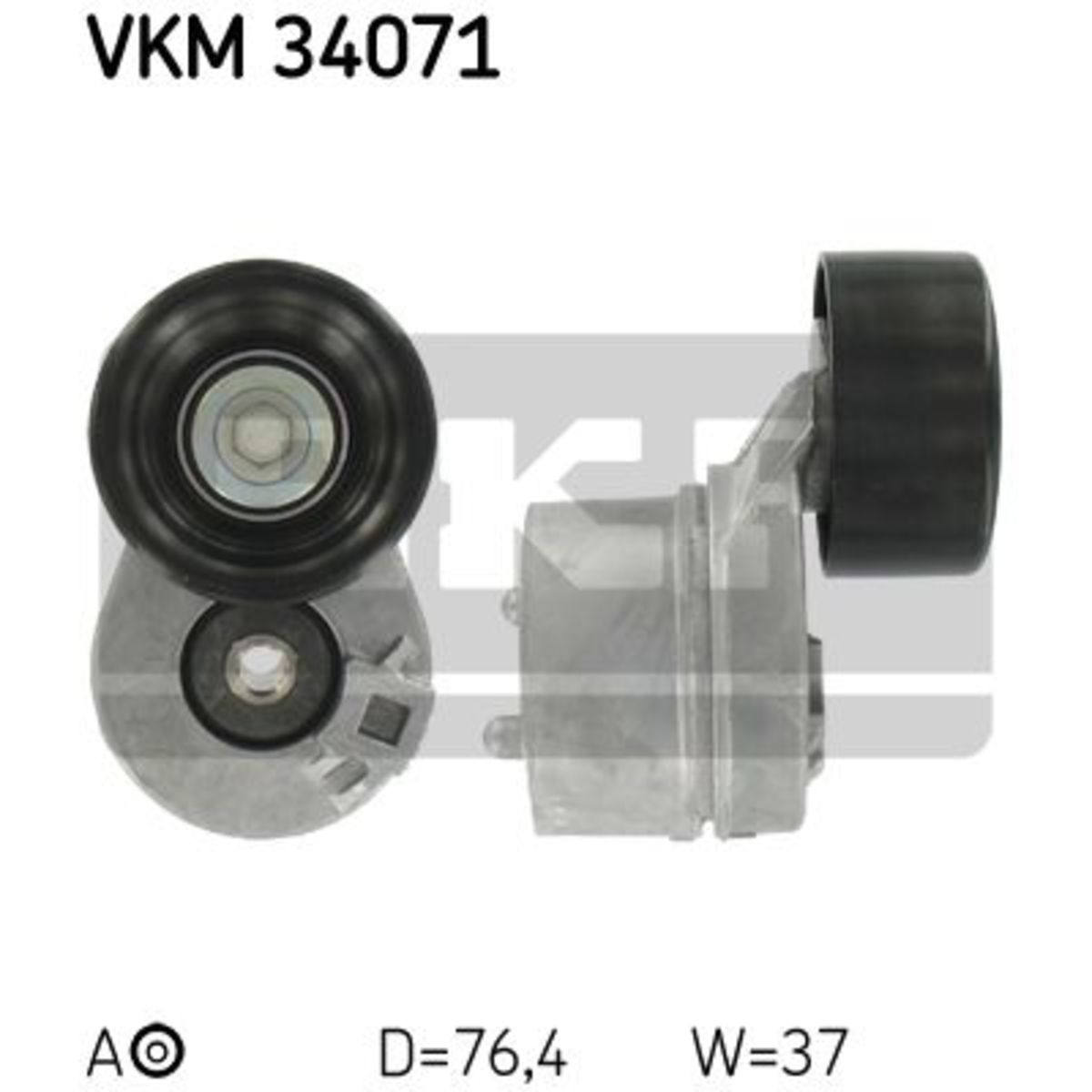 Image of Spanpoelie, V-riem