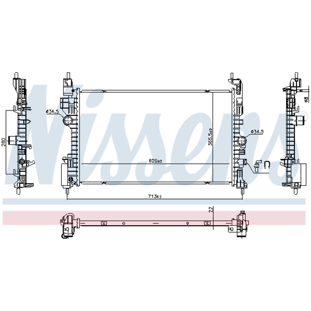 Image of Radiator, motorkoeling