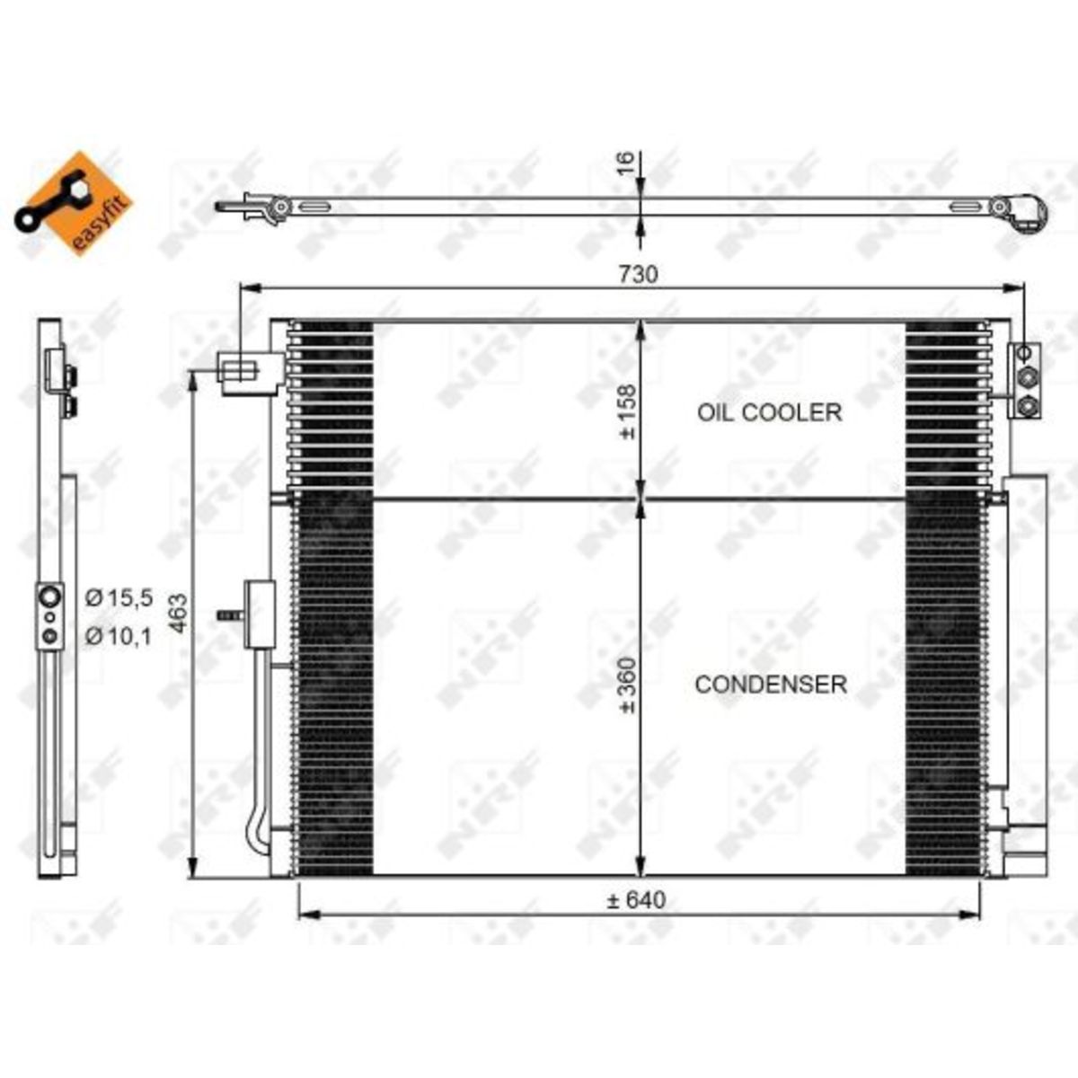 Image of Condensor, airconditioning