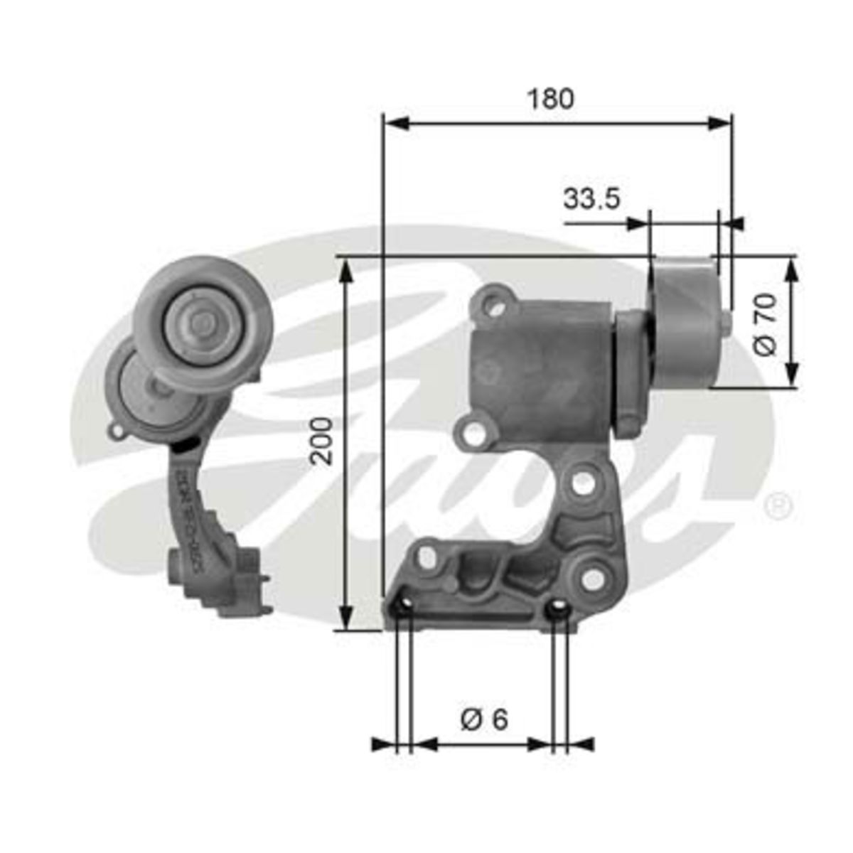 Image of Spanpoelie, V-riem DriveAlign