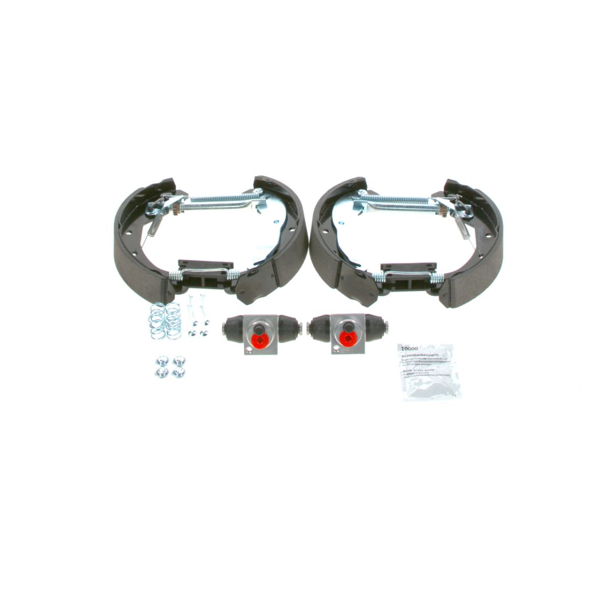 Image of Trommel set (schoenen, cilinders, veren)