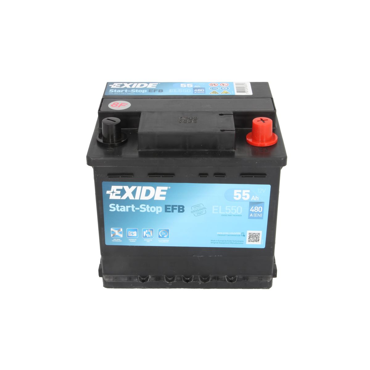 Akumulator rozruchowy EXIDE EL550 Suzuki Sklep Inter Cars