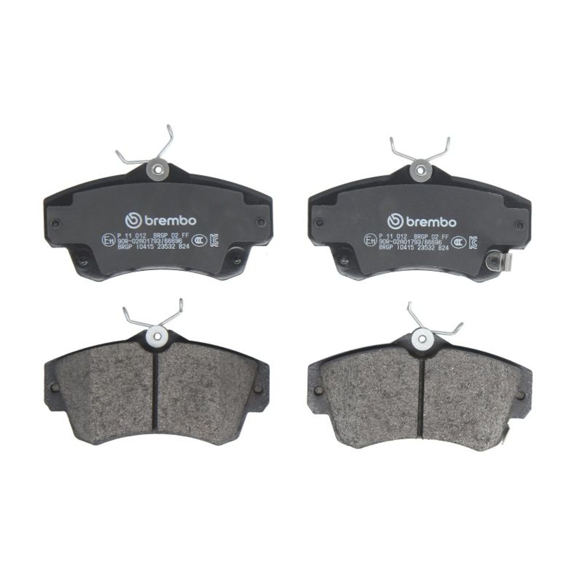Brembo Jeu De Plaquettes De Frein P 11 012