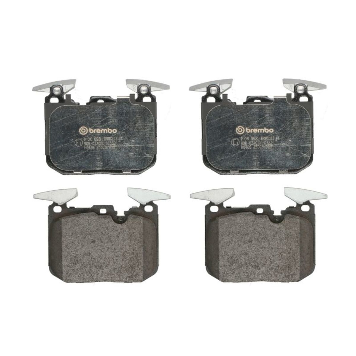 Brembo Bremsbelagsatz P 06 098