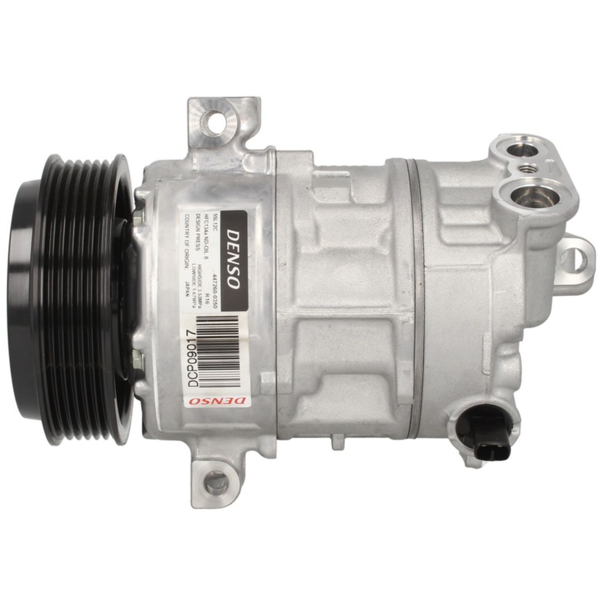 Compressor, airconditioner