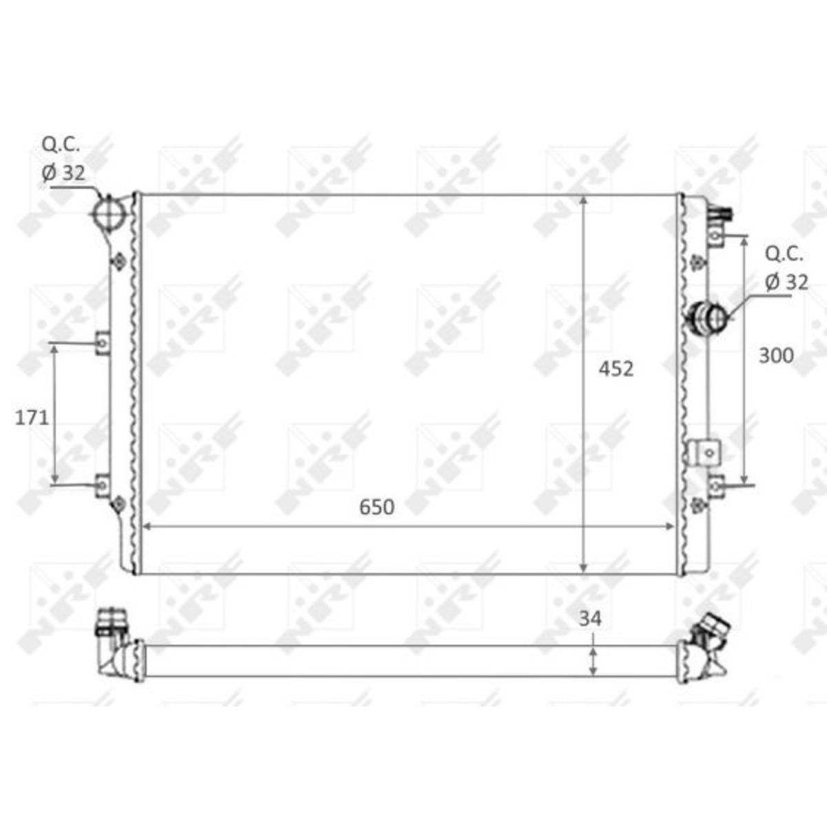 Image of Radiator, motorkoeling