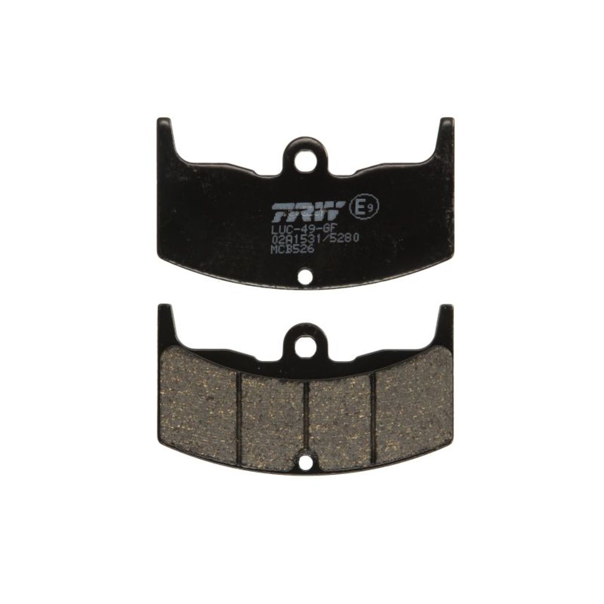 Jeu de plaquettes de frein TRW MCB526