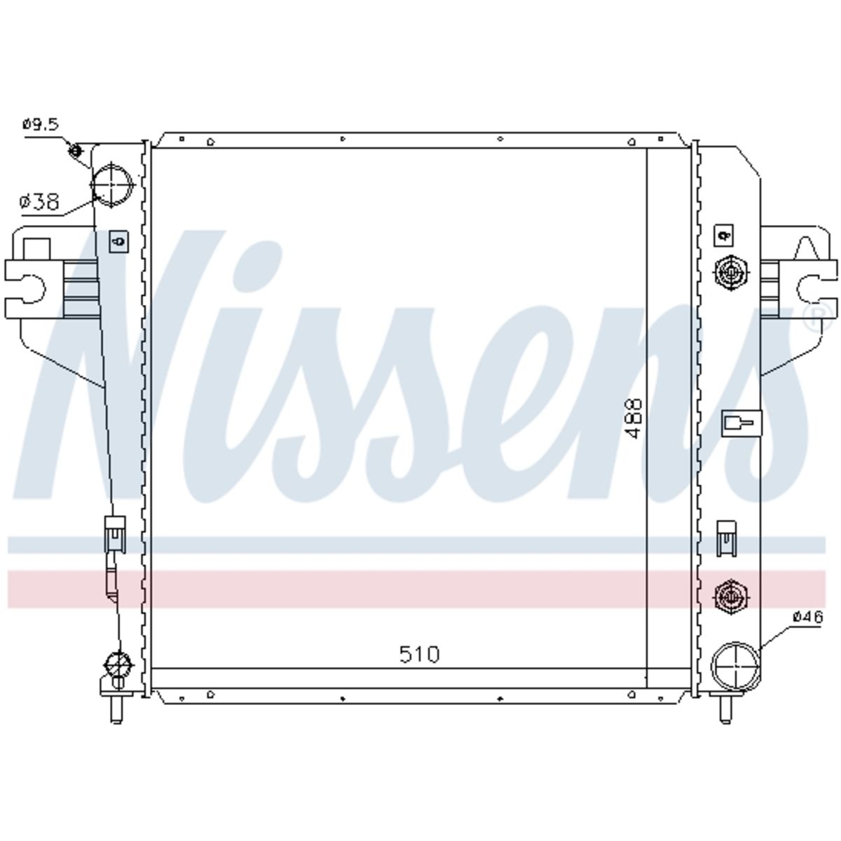 Image of Radiator, motorkoeling