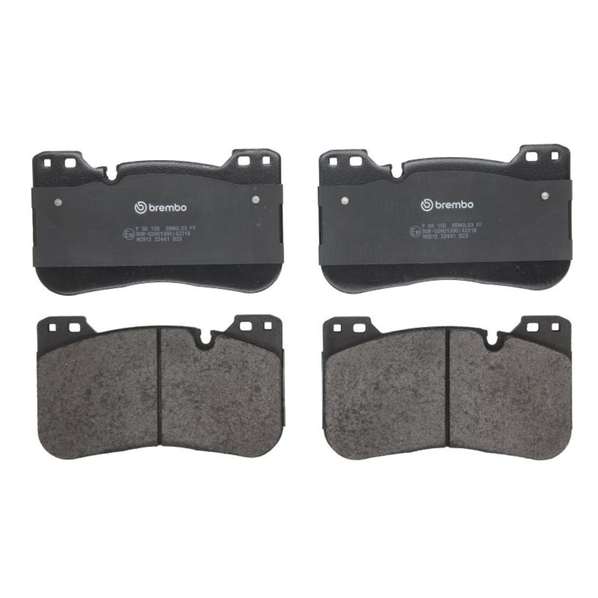Brembo Bremsbelagsatz P 06 100