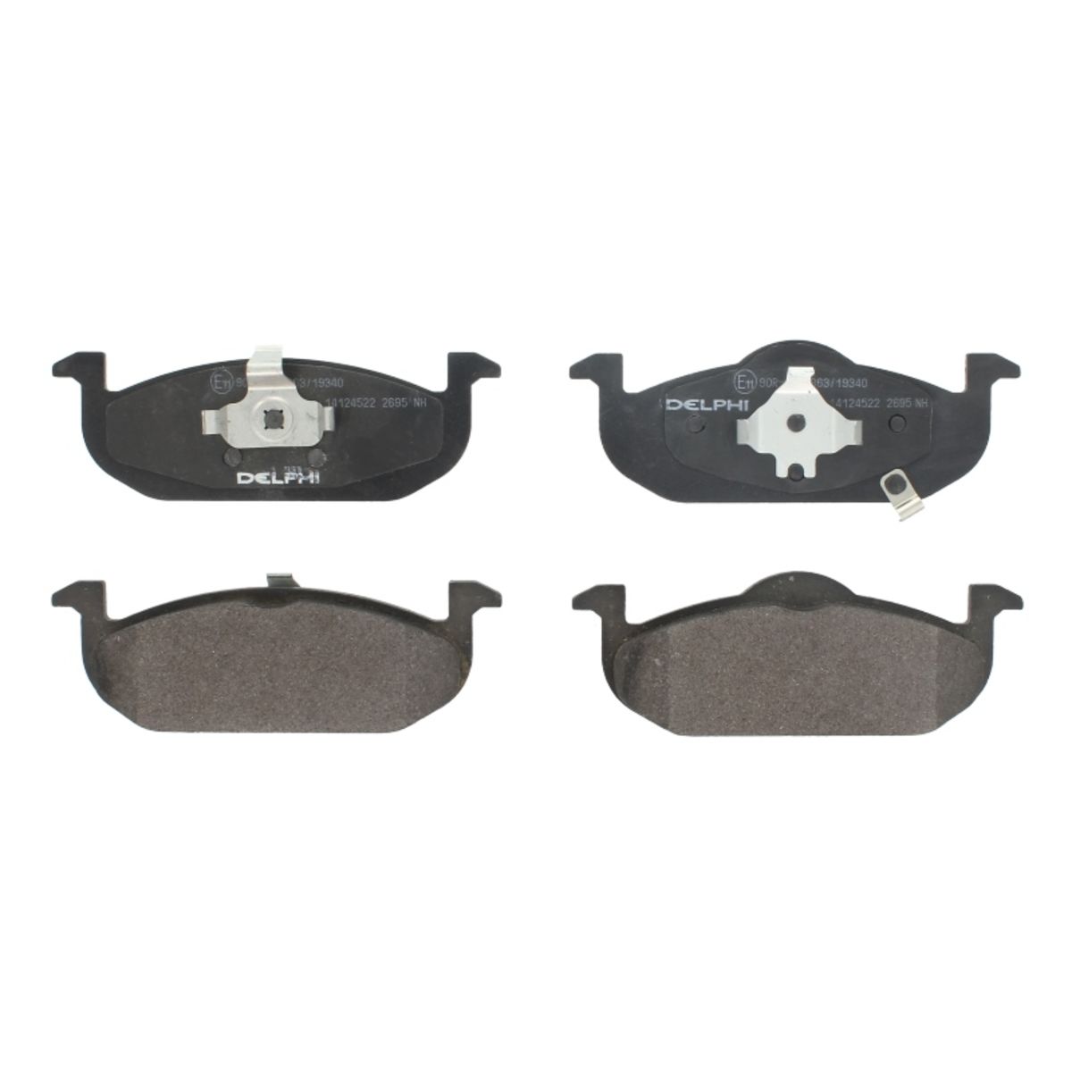 Für DELPHI LOCKHEED HAMULCE LP2695 BRAKE PAD AXLE SET MG - Bild 7