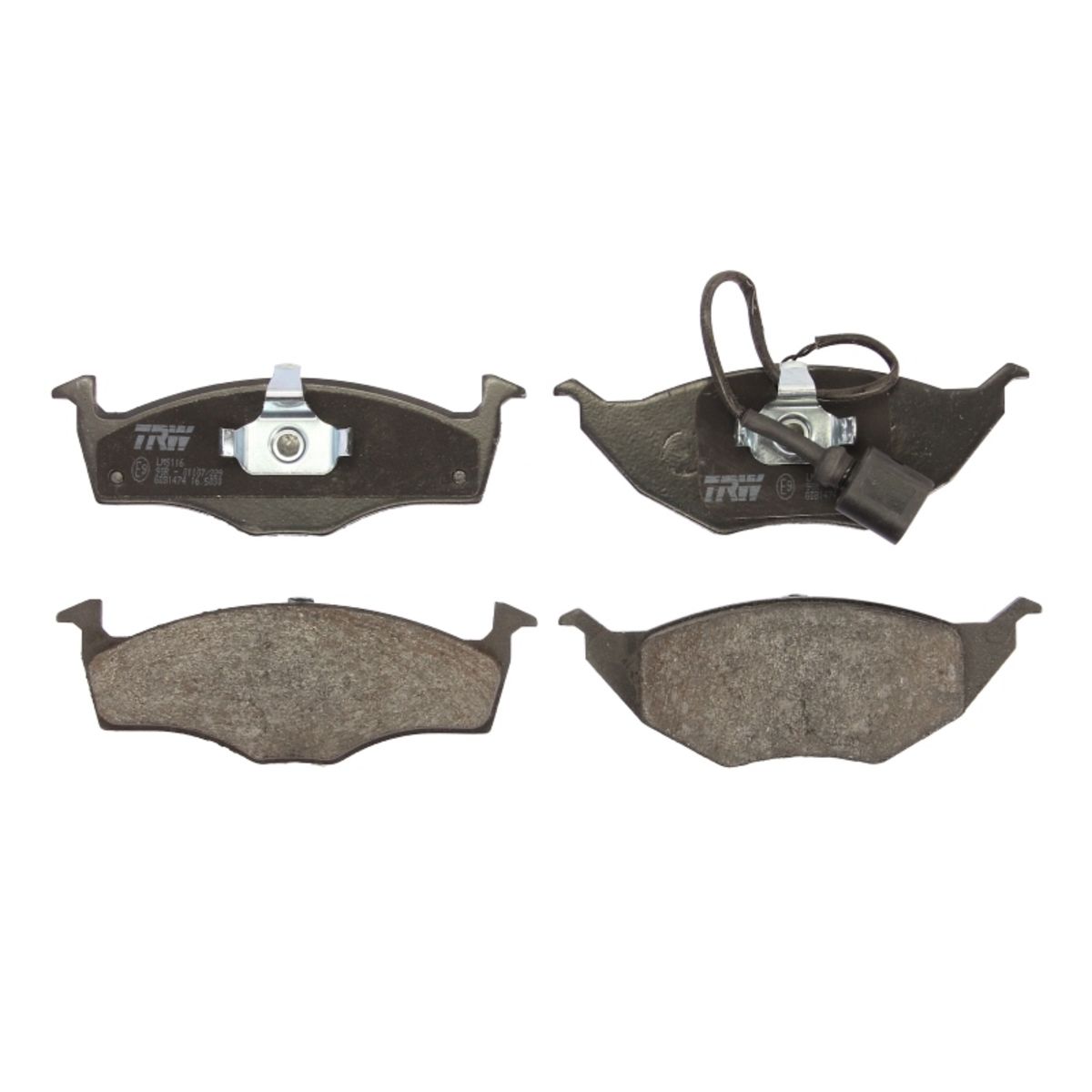 Trw Set Di Pastiglie Freno Gdb1474, Anteriore