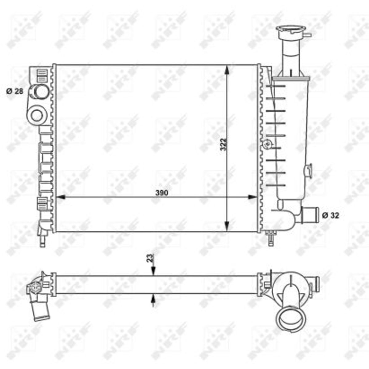 Image of Radiator, motorkoeling