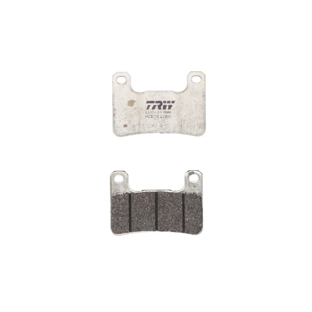 Jeu de plaquettes de frein TRW MCB752 sans homologation routière