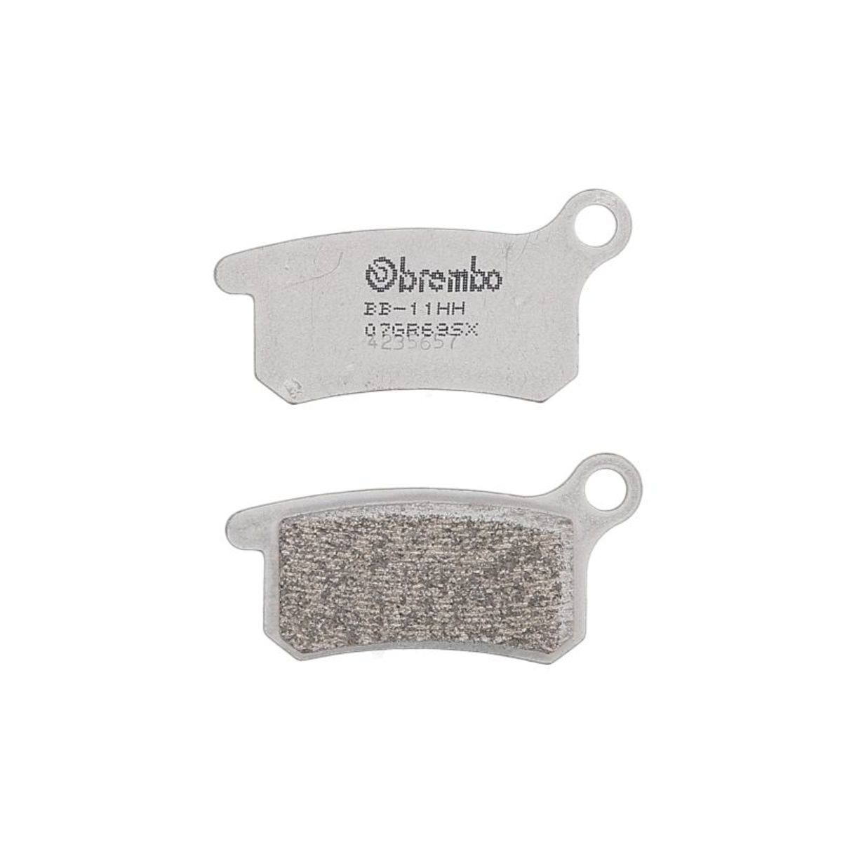 Jeu de plaquettes de frein BREMBO 07GR69SX avant, arrière