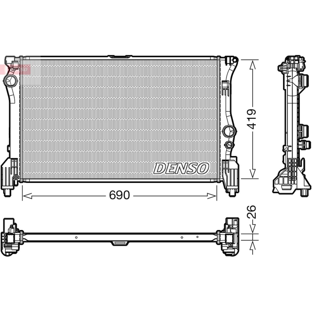 Image of Radiator, motorkoeling