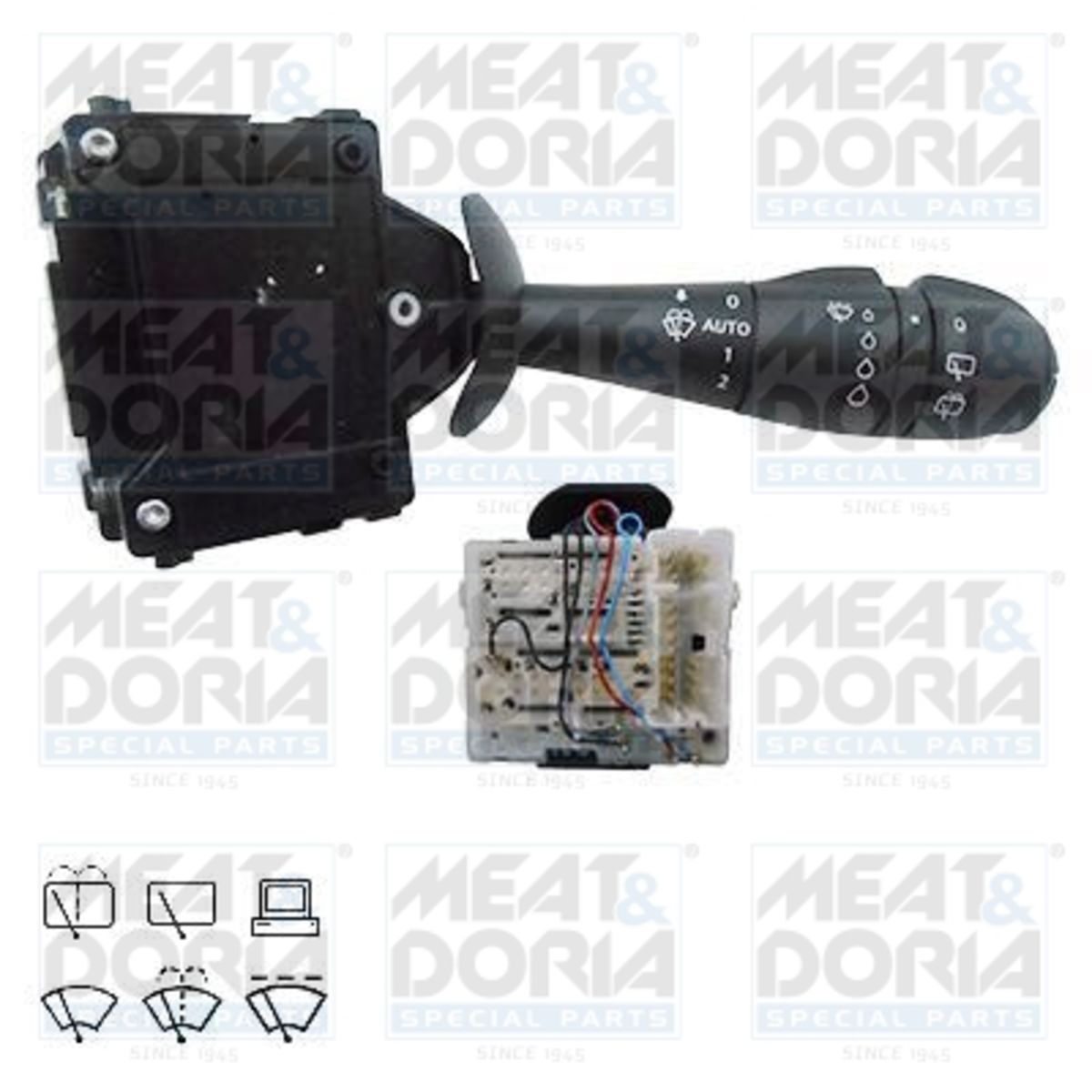 Meat & Doria Lenkstockschalter Größe 13 23545