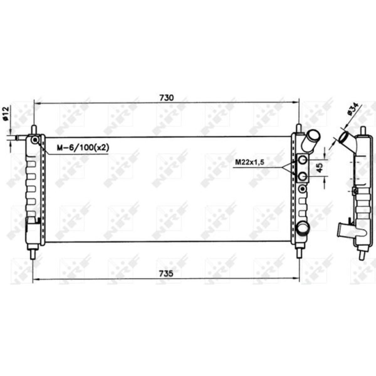 Image of Radiator, motorkoeling
