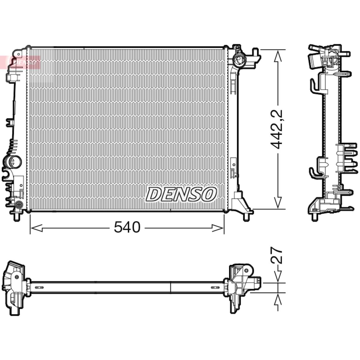 Image of Radiator, motorkoeling