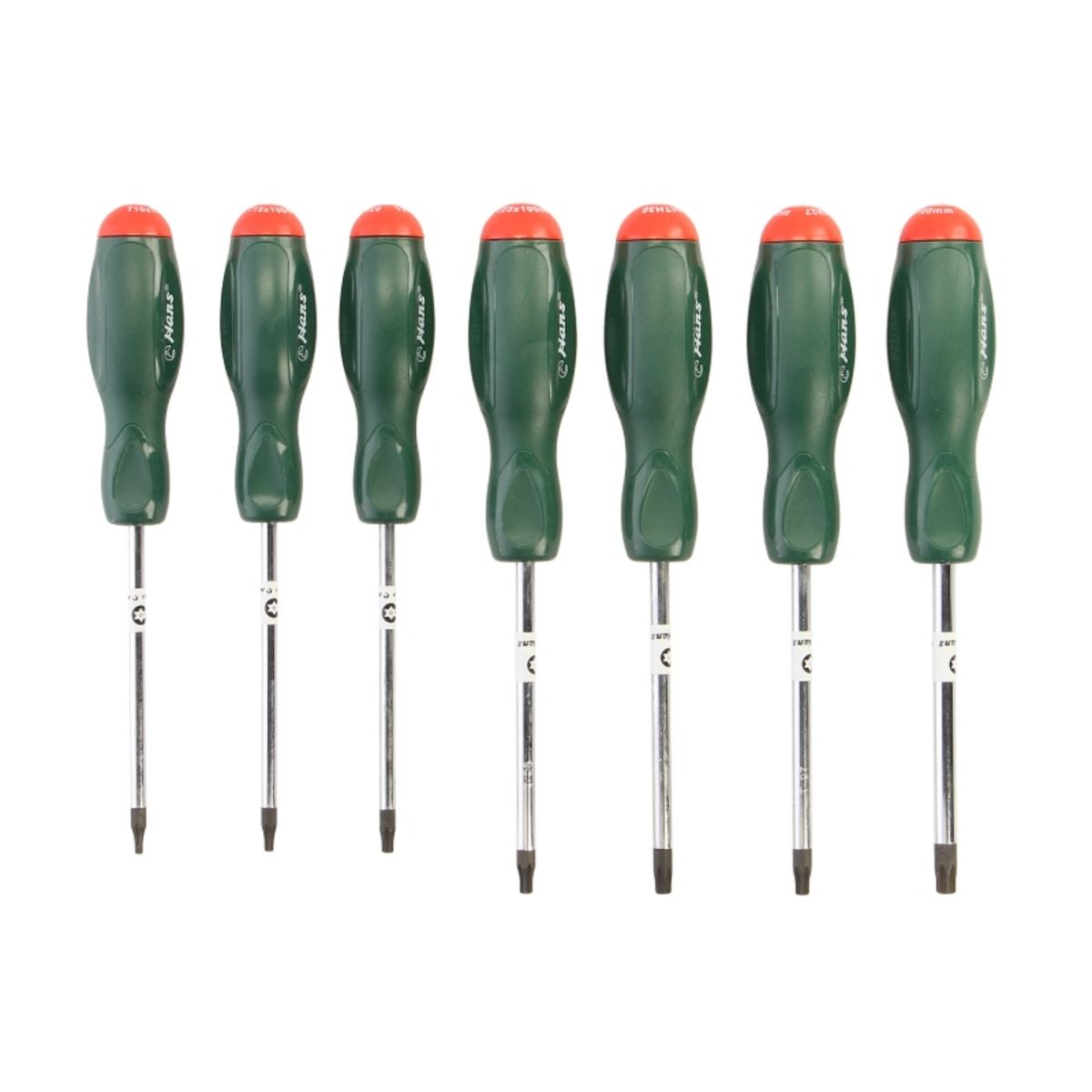 Image of TORX TAMPER- Schroevendraaierset  7 stuks (TH10-TH40)