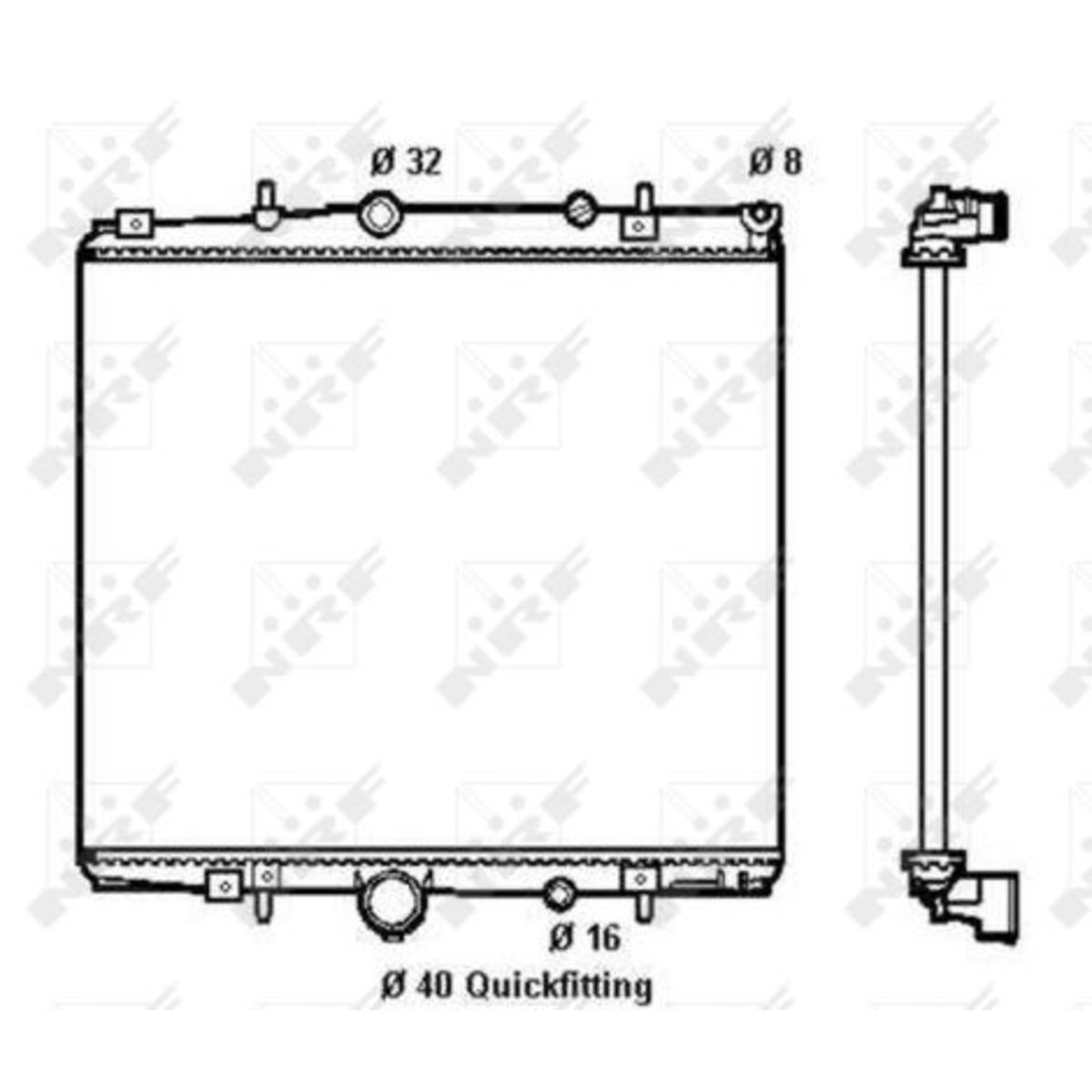 Image of Radiator, motorkoeling