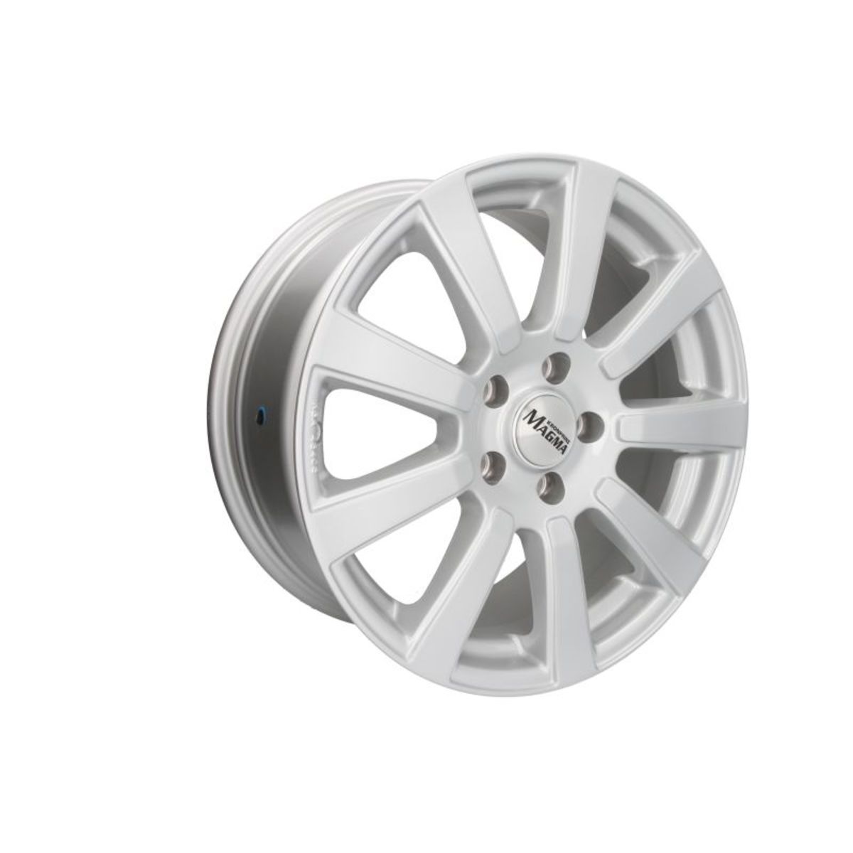 Alufelge 17 zoll MAGMA Interio 5x112 8J ET50, Farbe Silber