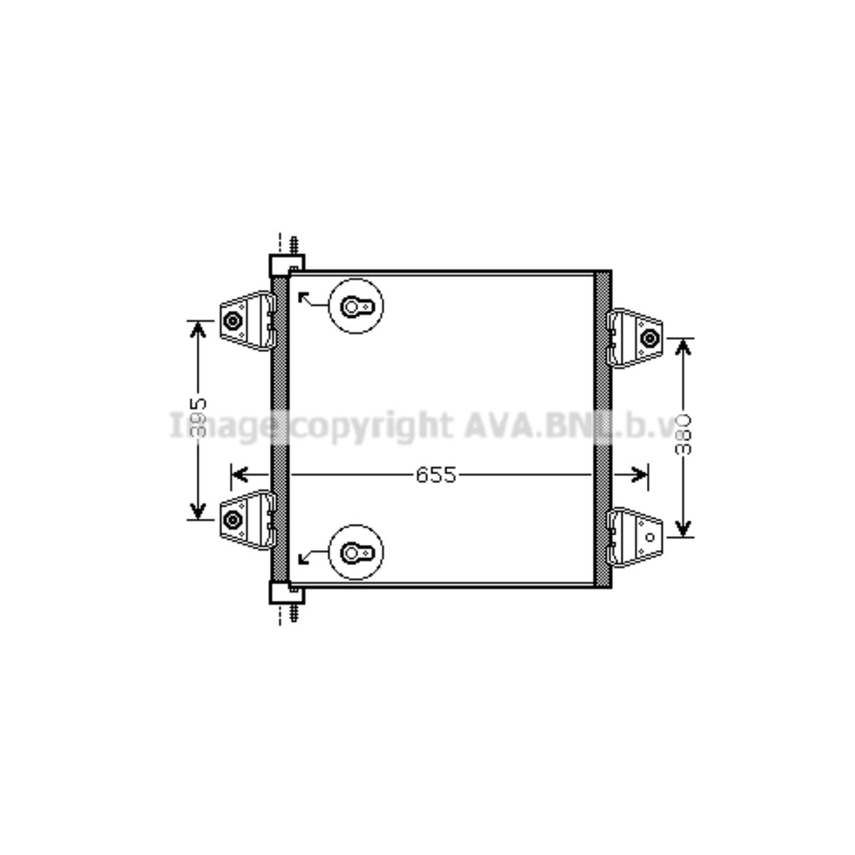 Image of Condensator, airconditioning
