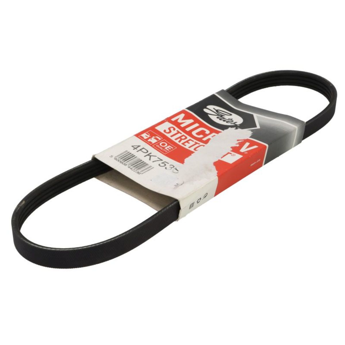 Nero/Bianco Cinghia Poly-V Gates Gat4pk753sf