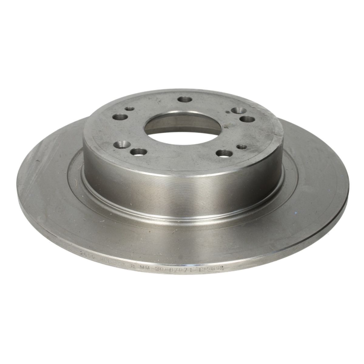 Bremsscheibe LPR H1033P hinten, voll, 1 Stück