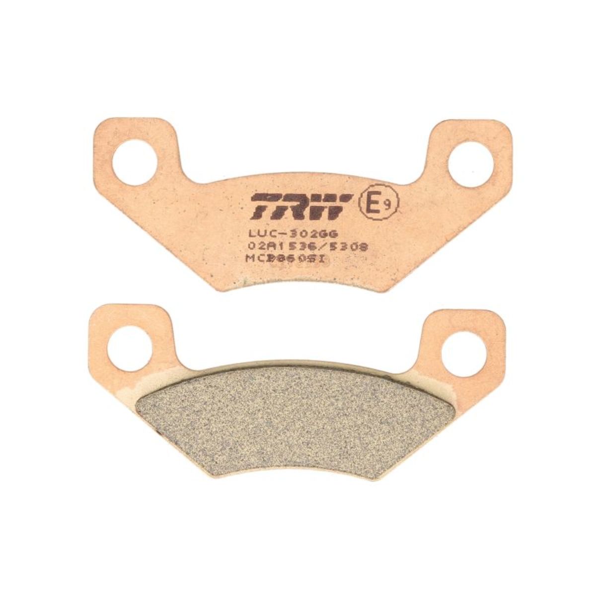 Jeu de plaquettes de frein TRW MCB860SI