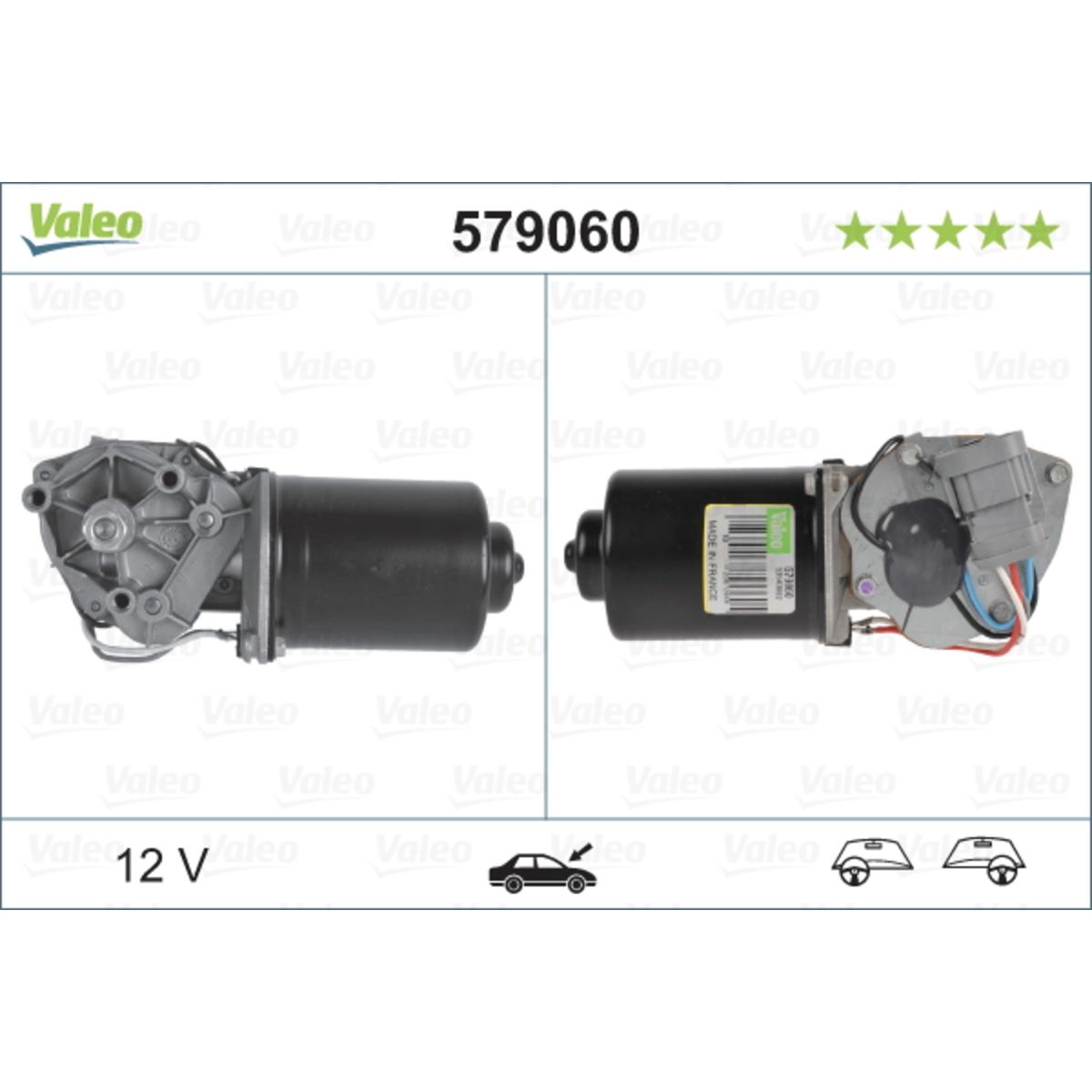 VALEO Moteur d'essuie-glace  579060