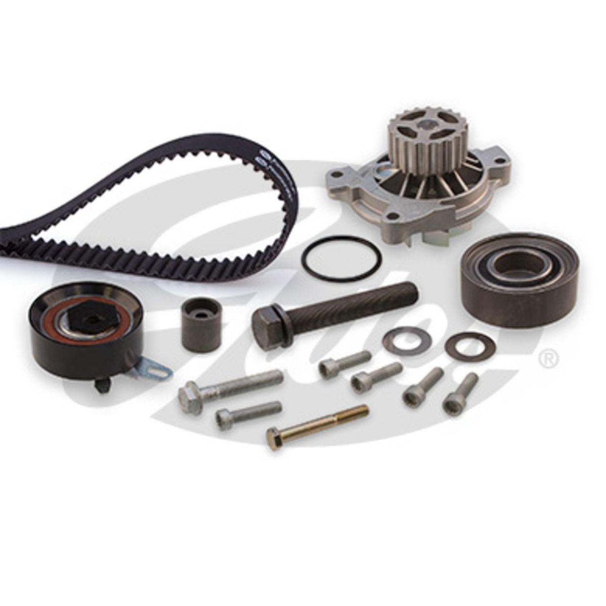 Image of Waterpomp + PowerGrip distributieriem set