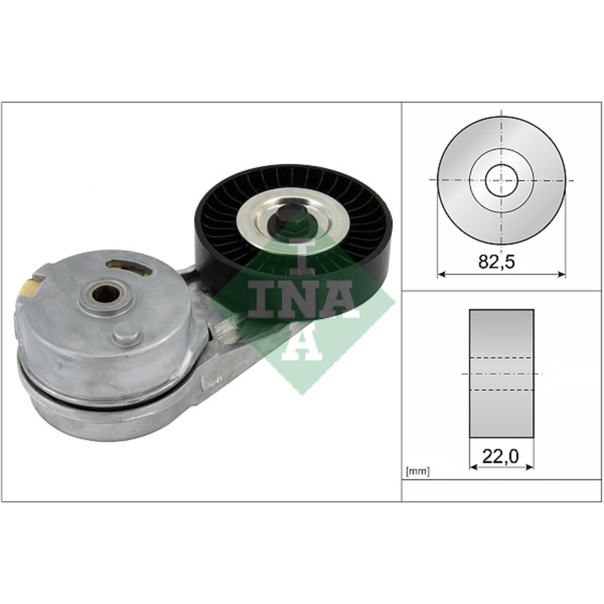 Tendicinghia, cinghia a V INA 534 0124 30