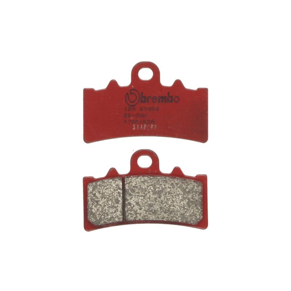 Set di pastiglie freno BREMBO 07GR18SA anteriore